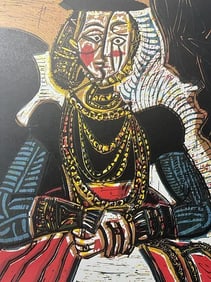 Pablo Picasso "Portrait of a Lady" Print.