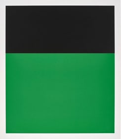 ELLSWORTH KELLY Black and Green print