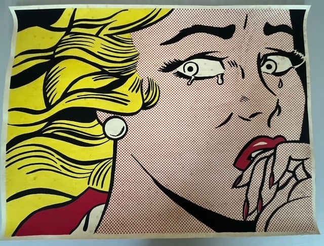 Roy Lichtenstein Crying Girl Print (1 of 6)