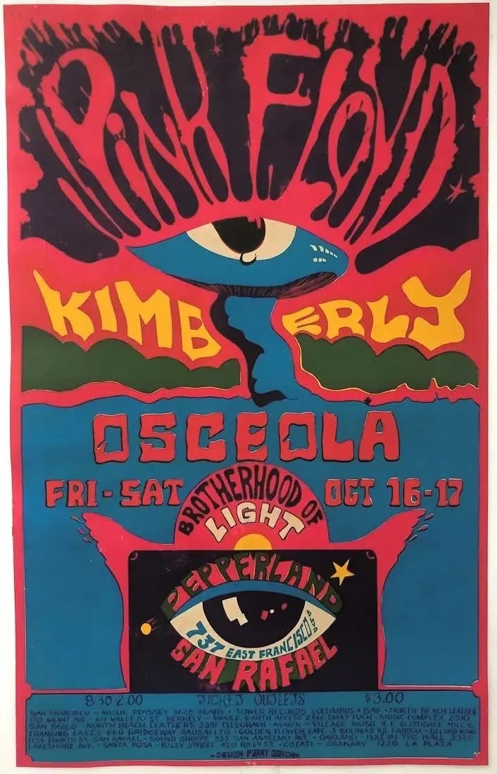 Pink Floyd Pepperland Concert Poster (1 of 1)