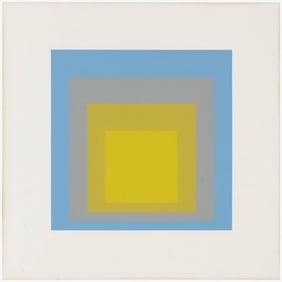 JOSEF ALBERS (1888-1976) Homage to the square