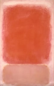 Mark Rothko "Red and Pink on Pink, 1953" Offset Lithograph
