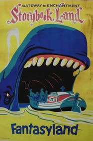 Disneyland Storybook Land Poster
