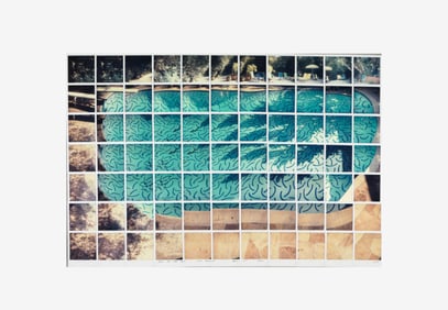 David Hockney “Sun on the Pool Glossy Print“