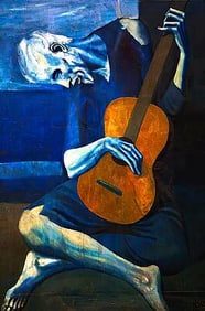 Pablo Picasso "The Old Guitarist, 1903" Print