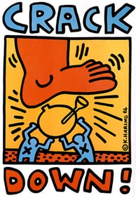 Keith Haring - Crack Down