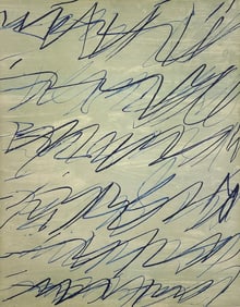 Cy Twombly "Roman Notes" Print