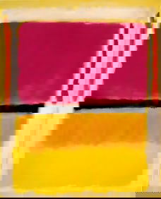 Mark Rothko “Untitled" Print