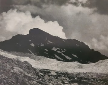 Ansel Adams- The Black Giant, Sierra Nevada, 1930 Photo