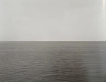 Hiroshi Sugimoto - English Channel, Etretat, 1989