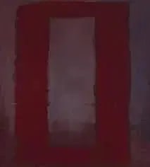 Mark Rothko "Red, Maroon, 1959" Offset Lithograph.