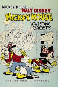 "Lonesome Ghosts" Walt Disney Productions Movie Poster