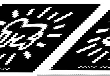 Keith Haring - Radiant Baby, Print: Keith Haring - Radiant Baby, Print, measures 11 1/2" x 14 1/4"