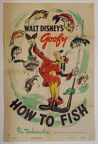 RKO PROMOTIONAL POSTER WALT DISNEY PRESENTS "GOOFY IN"