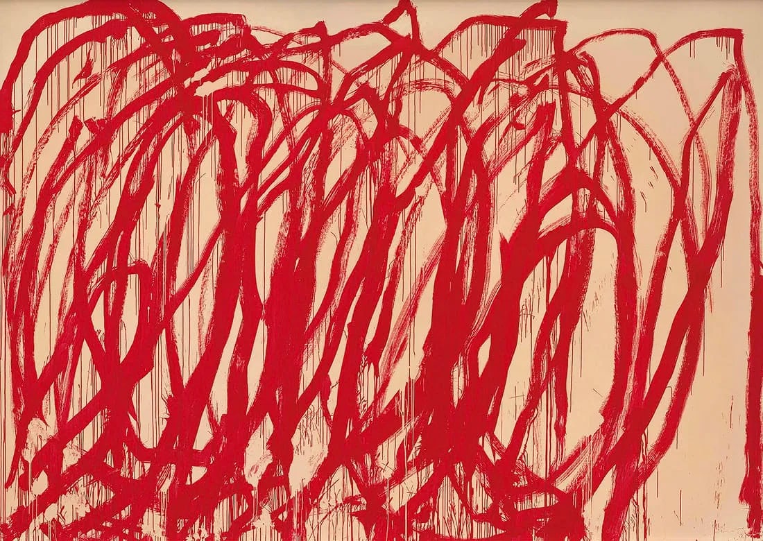 Cy Twombly "Untitled" Print. (1 of 1)