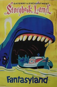 Disney Storybook Land Travel Poster