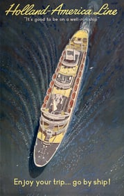 Holland America Line Enjoy Your Trip by Eppo Doeve