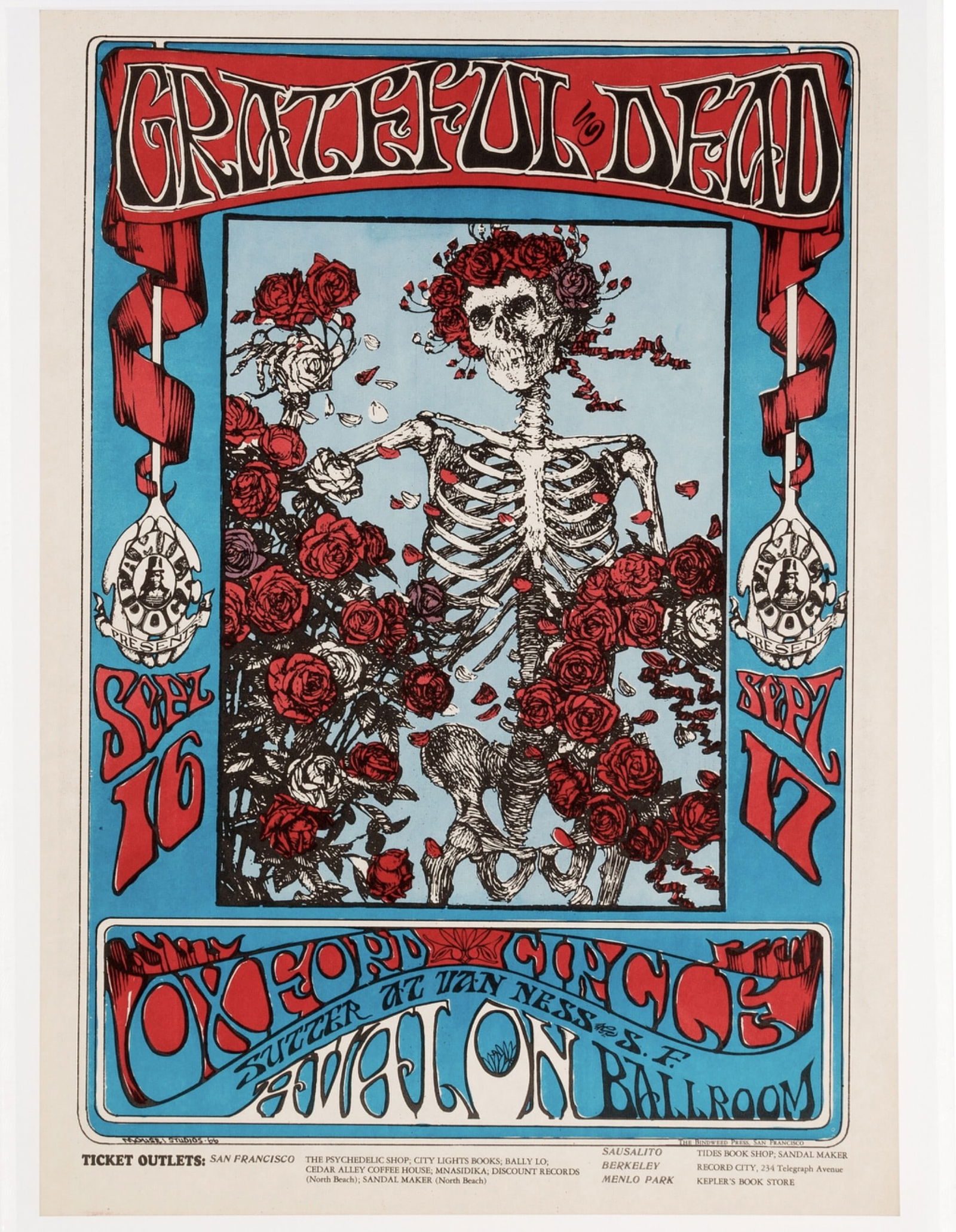 Grateful Dead Avalon Ballroom Poster (1 of 1)