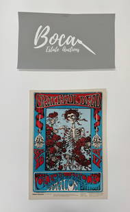 Grateful Dead Avalon Ballroom Poster: Grateful Dead Avalon Ballroom Poster., Artist - Stanley Mouse Alton Kelley, Series/Promoter - Family Dog, City - San Francisco California, Venue - Avalon Ballroom. Unknown print date, sold in the styl