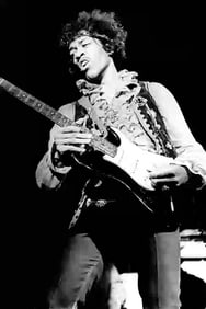 Jimi Hendrix "Untitled" Print