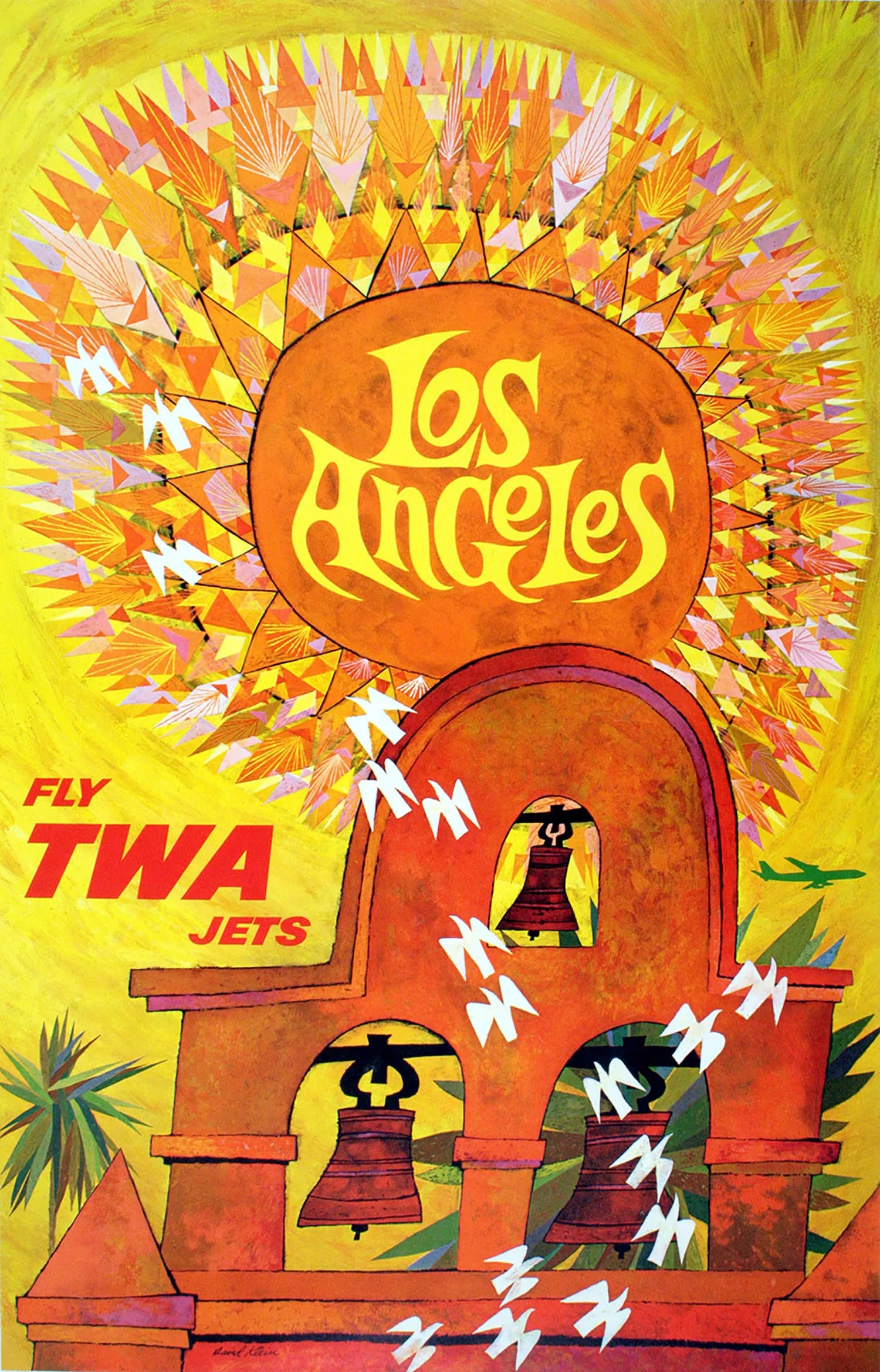 David Klein Poster for TWA - Los Angeles California (1 of 1)