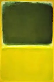 Mark Rothko "Yellow, Green, 1951" Print.