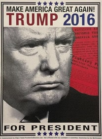 Donald Trump - Make America Great Again, Campaign Poster, 2016