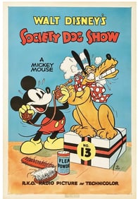 Walt Disney Society Dog Show Poster