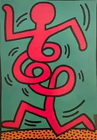 Keith Haring - Montreux, 1983 - Print