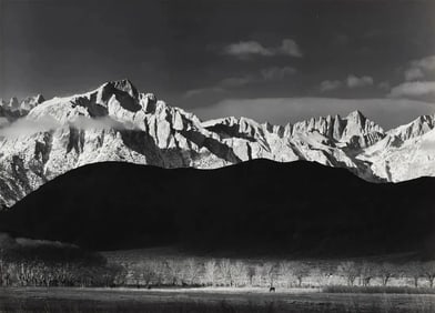Ansel Adams - Winter Sunrise, 1941.