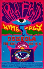 Pink Floyd Pepperland Concert Poster