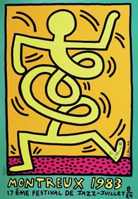 Keith Haring - Montreux, 1983 - Print