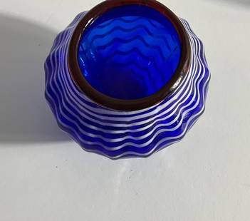 Dale Chihuly Vessel after: Dale Chihuly Vessel after, Measures 4.50 X 4.50 inches, signed, after