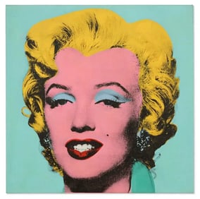 Andy Warhol - Shot Sage Blue Marilyn, 1964