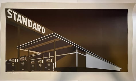 Ed Ruscha Mocha Standard