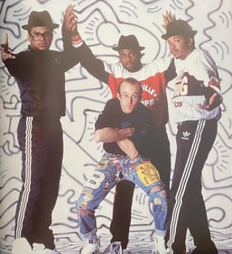 Keith Haring - Keith Haring and Run DMC, 1986