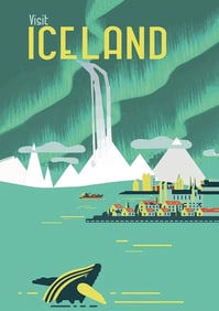Iceland Poster