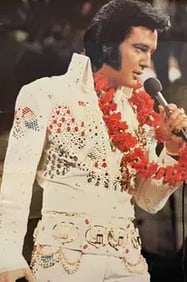Elvis Presley - Singing - Large Print