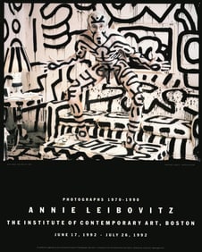 Keith Haring 'Photographs' Poster