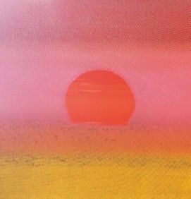 Andy Warhol "Sunset, 1972" Print.