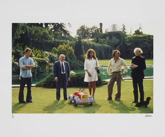 Andy Warhol, Sophia Loren and Carlo Ponti Photo Print