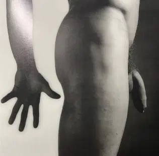 Robert Mapplethorpe "Untitled" Print: Robert Mapplethorpe "Untitled" Print, Measures 9.25 X 9.49 inches, Verso is blank, Unknown printing date