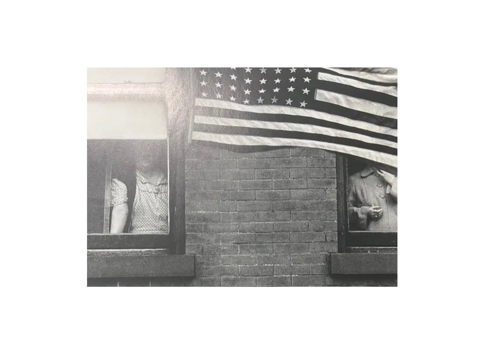 Robert Frank "Untitled" Print: Robert Frank "Untitled" Print, Measures 8.74 X 5.76 inches, Verso is blank, Unknown printing date