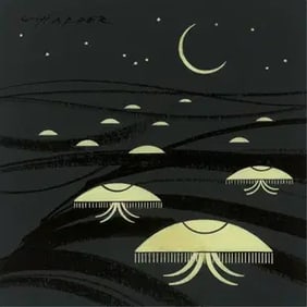 Charley Harper "Mystery of the Missing Migrants" 2011 Lithograph