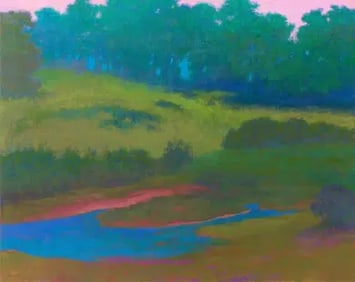 Richard Mayhew "Overture, 2001" Offset Lithograph