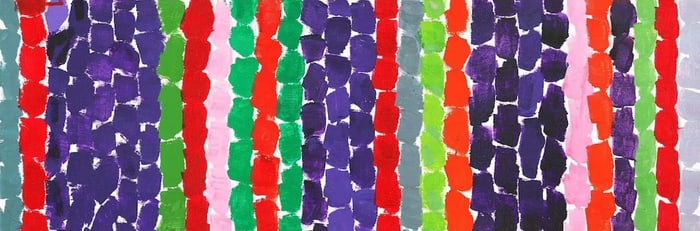 Alma Thomas "Untitled" Offset Lithograph