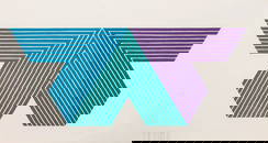 Frank Stella (American, b. 1936) Black Adder (from V Series),  “1968 “