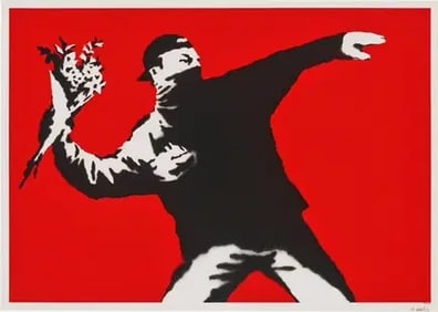 BANKSY Love is in the Air