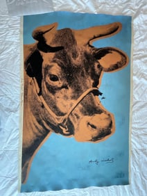 Andy Warhol Cow Wallpaper Marker signed