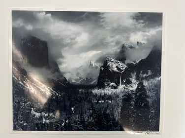 Ansel Adams - Clearing Winter Storm, Yosemite, 1944
